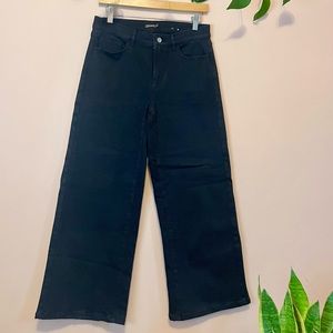 J. McLaughlin Solid Black Charter Jeans